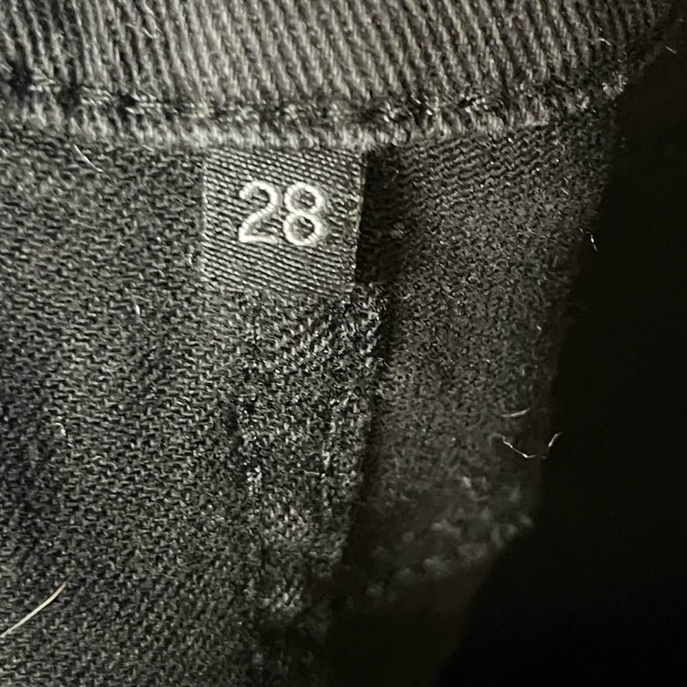 STS Blue “Ashley” l High Rise Black Distressed Skinny Jeans Raw Hem l Poshmark - Picture 4 of 4